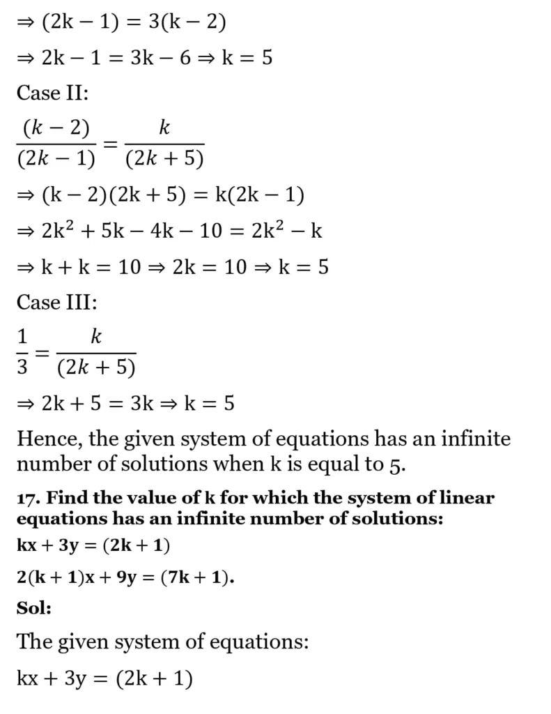RS Aggarwal Class 10 Math Solutions Chapter 3 - Linear Equations in Two Variables 176 RS Aggarwal Class 10 Math Solutions Linear Equations in Two Variables (Ex 3A) Exercise 3.D 022