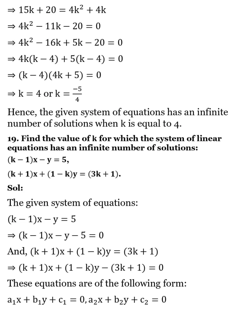 RS Aggarwal Class 10 Math Solutions Chapter 3 - Linear Equations in Two Variables 181 RS Aggarwal Class 10 Math Solutions Linear Equations in Two Variables (Ex 3A) Exercise 3.D 027