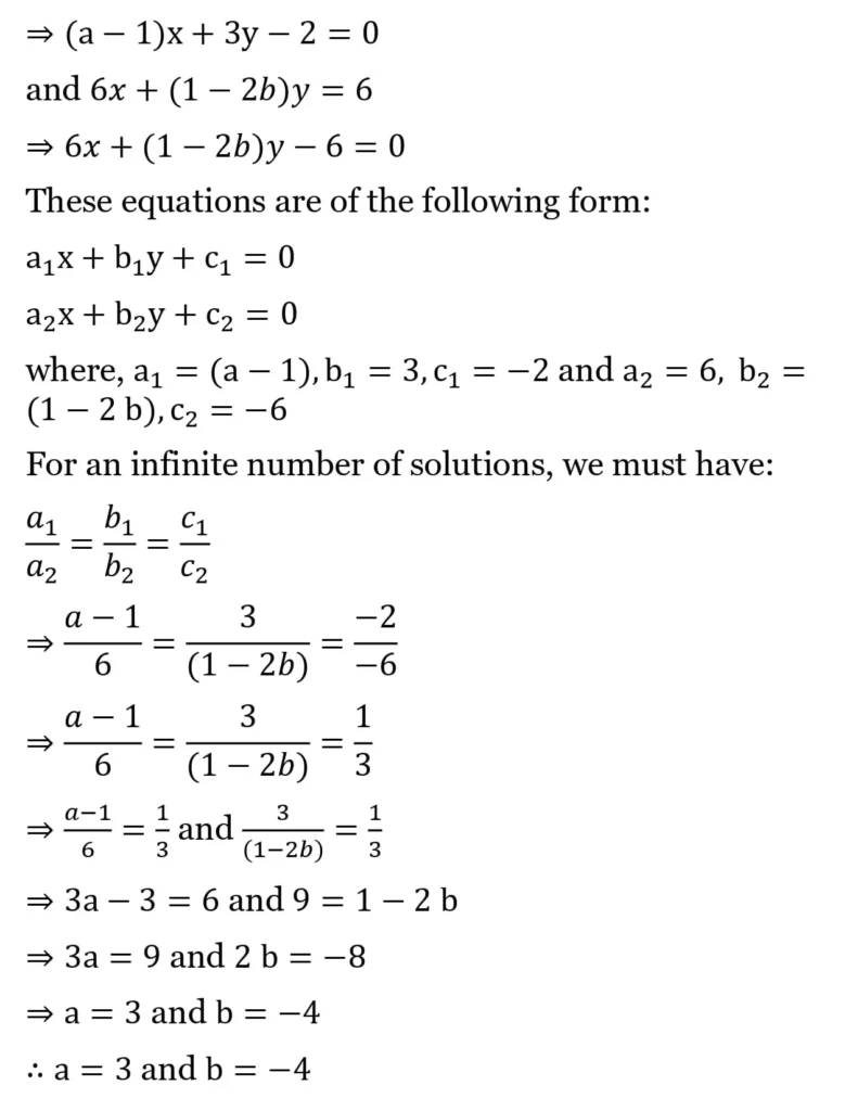 RS Aggarwal Class 10 Math Solutions Chapter 3 - Linear Equations in Two Variables 185 RS Aggarwal Class 10 Math Solutions Linear Equations in Two Variables (Ex 3A) Exercise 3.D 031