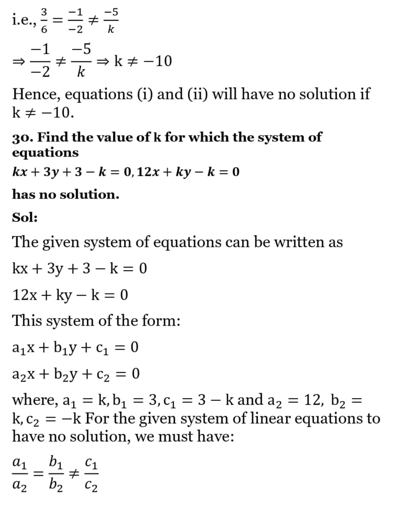 RS Aggarwal Class 10 Math Solutions Chapter 3 - Linear Equations in Two Variables 196 RS Aggarwal Class 10 Math Solutions Linear Equations in Two Variables (Ex 3A) Exercise 3.D 042