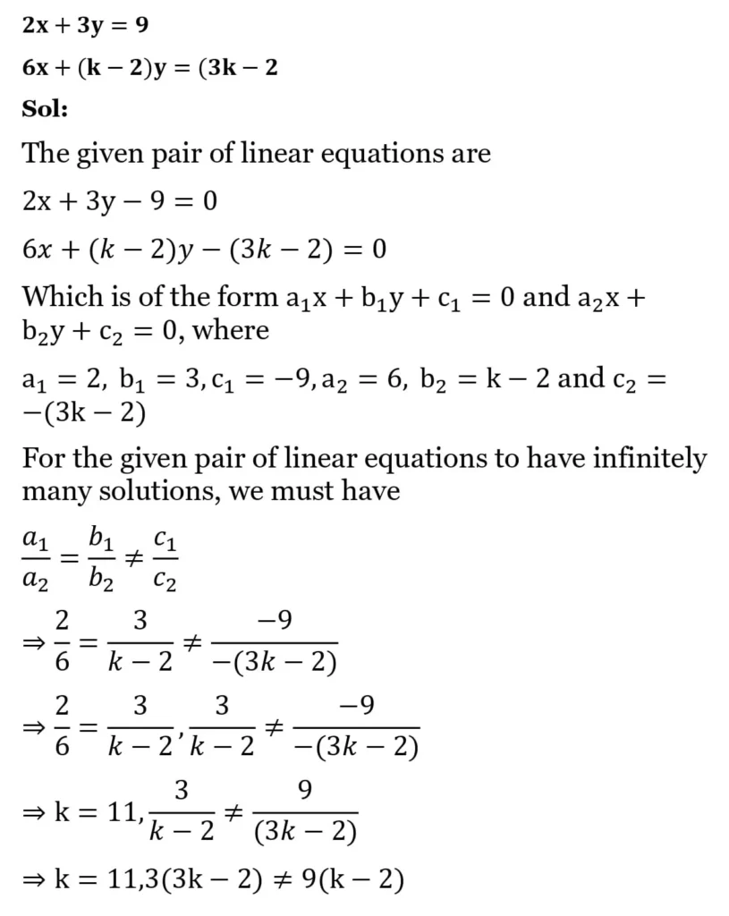 RS Aggarwal Class 10 Math Solutions Chapter 3 - Linear Equations in Two Variables 264 RS Aggarwal Class 10 Math Solutions Linear Equations in Two Variables (Ex 3A) Exercise 3.F 004