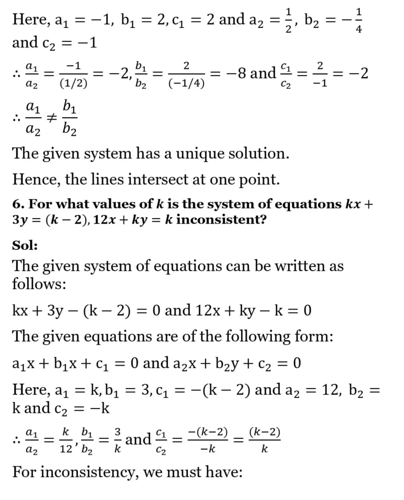 RS Aggarwal Class 10 Math Solutions Chapter 3 - Linear Equations in Two Variables 310 RS Aggarwal Class 10 Math Solutions Linear Equations in Two Variables FA 006