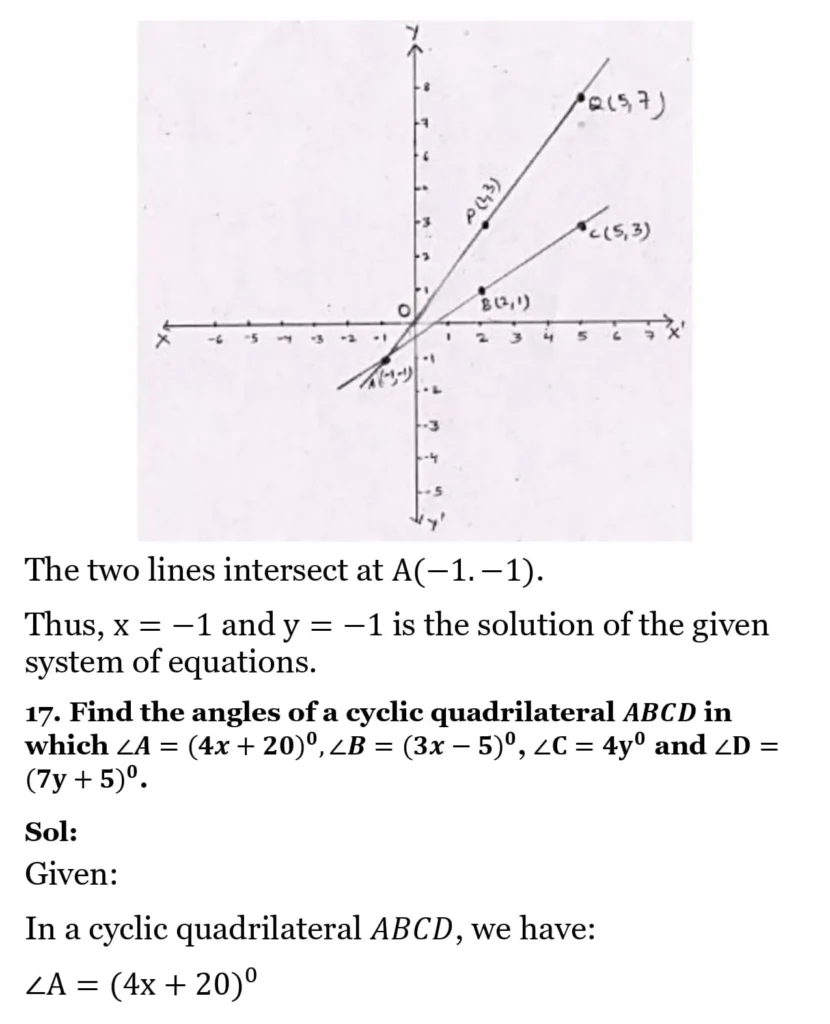 RS Aggarwal Class 10 Math Solutions Chapter 3 - Linear Equations in Two Variables 322 RS Aggarwal Class 10 Math Solutions Linear Equations in Two Variables FA 017