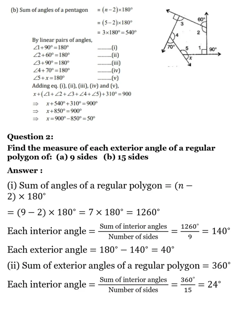 NCERT Solutions for Class 8 Maths Chapter 3 Understanding Quadrilaterals 4 NCERT Solutions for Class 8 Maths Chapter 3 Understanding Quadrilaterals Exercise 3.2 02