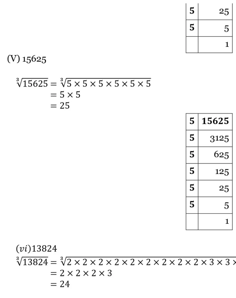 NCERT Solutions for Class 8 Maths Chapter 6 Cubes and Cube Roots 16 NCERT Solutions for Class 8 Maths Chapter 6 Cubes and Cube Roots Exercise 6.2 04