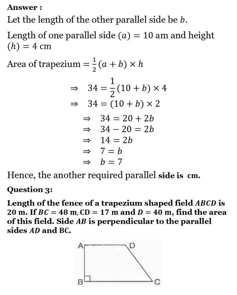 NCERT Solutions for Class 8 Maths Chapter 9 Mensuration 2 NCERT Solutions for Class 8 Maths Chapter 9 Mensuration Exercise 9.1 02
