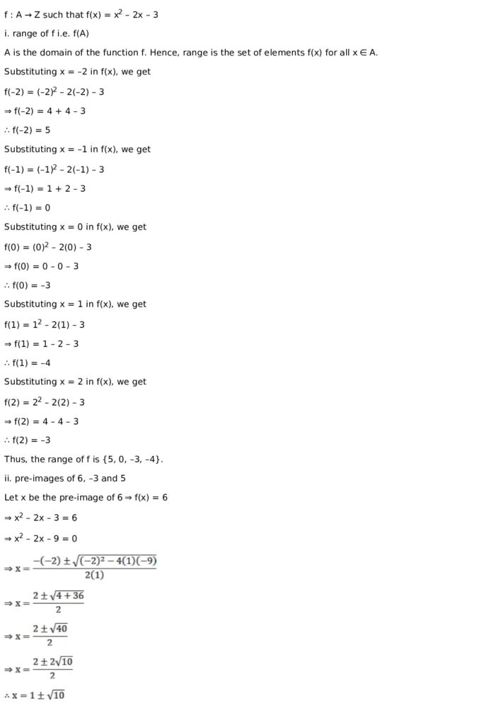 RD Sharma Solutions for Class 11 Maths Chapter 3 Functions (PDF Download) 2 RD Sharma Solutions for Class 11 Maths Chapter 3 Functions Exercise 1.1 002