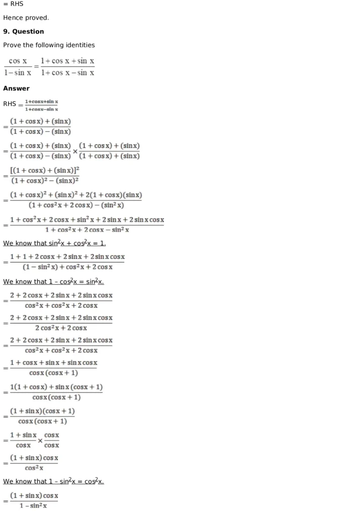 RD Sharma Solutions for Class 11 Maths Chapter 5 Trigonometric Functions (PDF Download) 5 RD Sharma Solutions for Class 11 Maths Chapter 5 Exercise 5.1 005