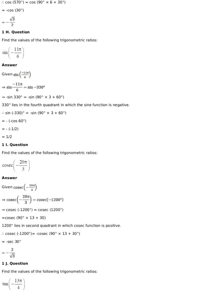 RD Sharma Solutions for Class 11 Maths Chapter 5 Trigonometric Functions (PDF Download) 28 RD Sharma Solutions for Class 11 Maths Chapter 5 Exercise 5.3 004