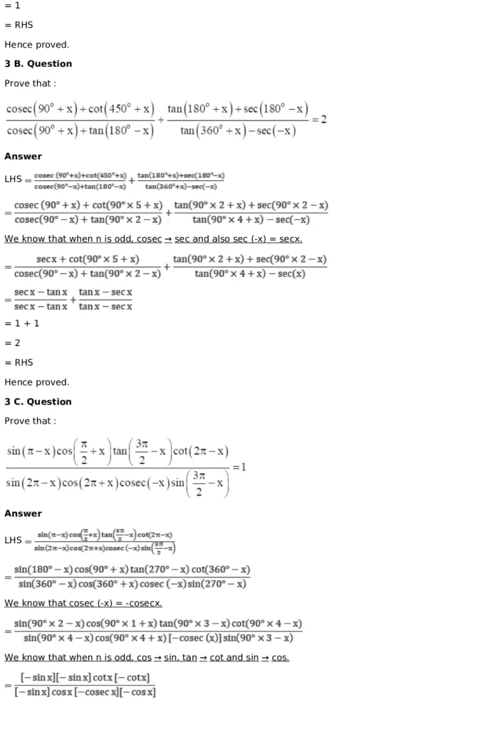 RD Sharma Solutions for Class 11 Maths Chapter 5 Trigonometric Functions (PDF Download) 34 RD Sharma Solutions for Class 11 Maths Chapter 5 Exercise 5.3 009