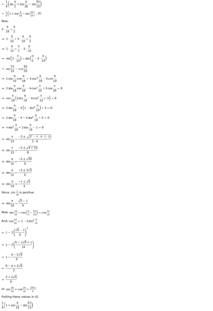 RD Sharma Solutions for Class 11 Maths Chapter 8 Transformation Formulae 47 RD Sharma Solutions for Class 11 Maths Chapter 8 Exercise 8.2 035