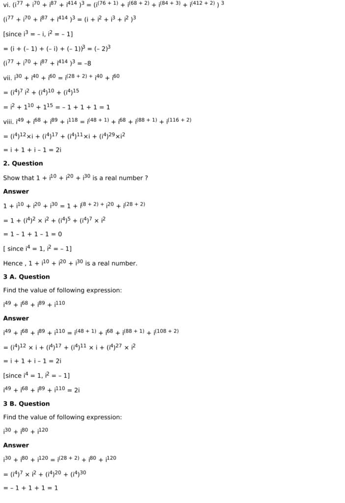RD Sharma Solutions for Class 11 Maths Chapter 13 Complex Numbers 2 RD Sharma Chapter 13 Exercise 13.1 - 02