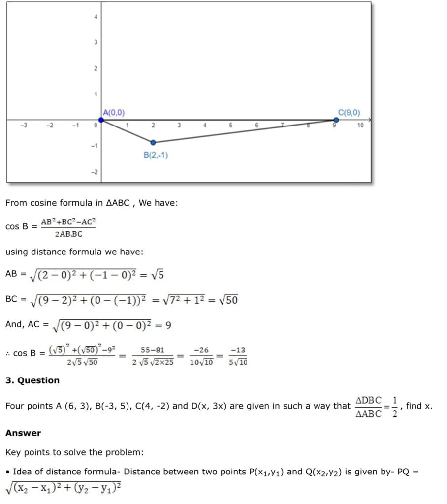 RD Sharma Solutions for Class 11 Maths Chapter 22 Brief Review of ...