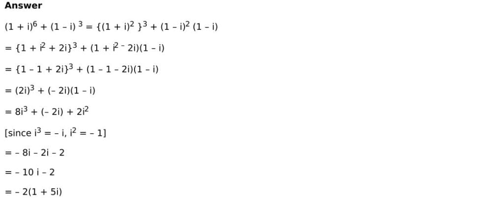 RD Sharma Solutions for Class 11 Maths Chapter 13 Complex Numbers 4 RD Sharma Chapter 13 Exercise 13.1 - 04