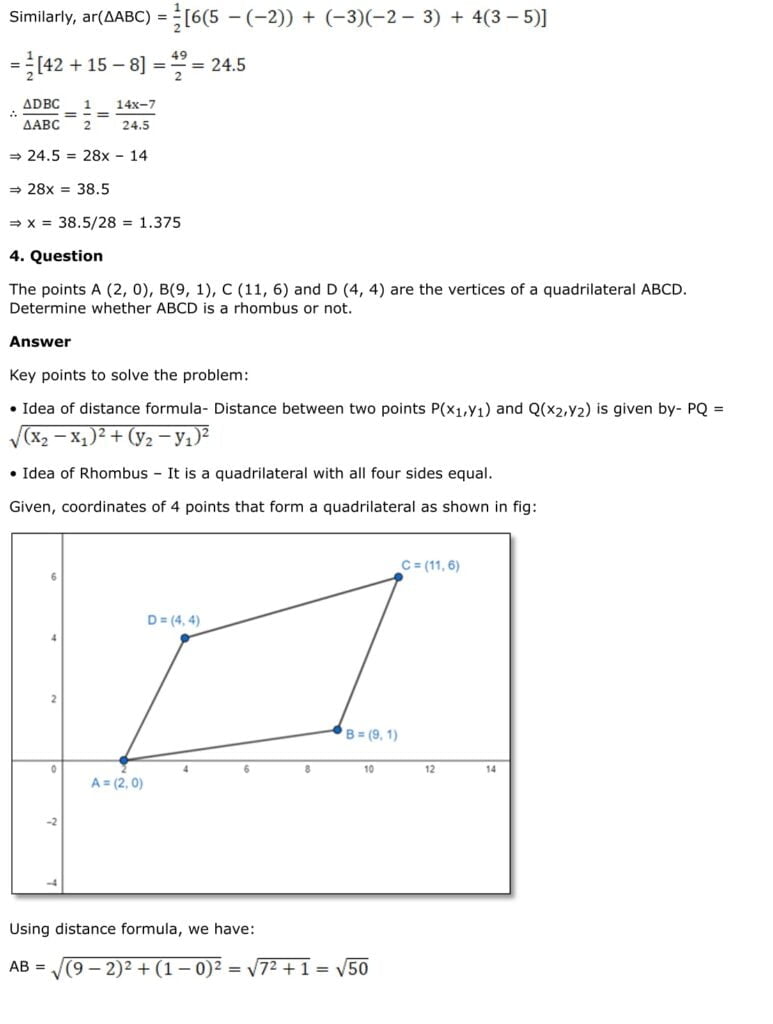 RD Sharma Solutions for Class 11 Maths Chapter 22 Brief Review of ...