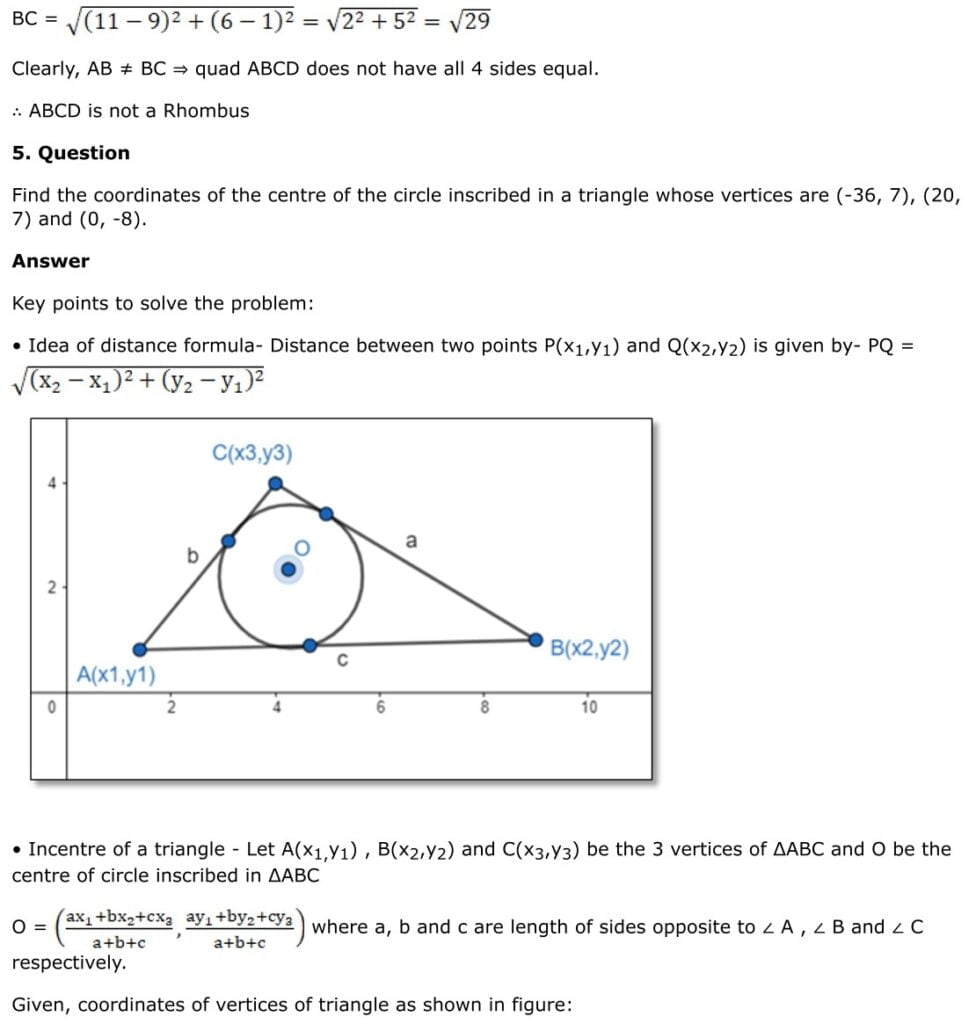 RD Sharma Solutions for Class 11 Maths Chapter 22 Brief Review of ...