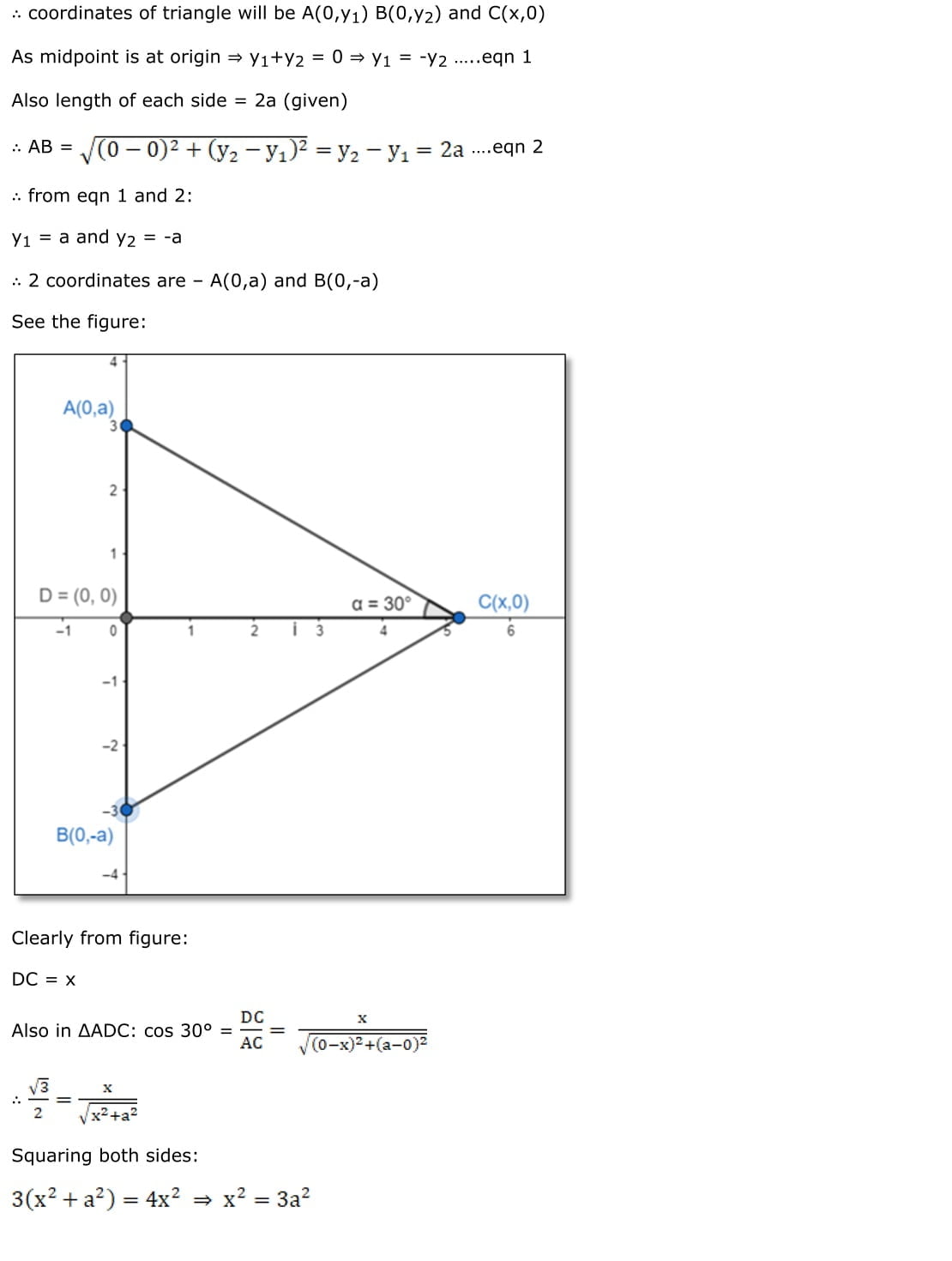 RD Sharma Solutions for Class 11 Maths Chapter 22 Brief Review of Cartesian System of Rectangular Coordinates 8 RD Sharma Chapter 22 Exercise 22.1 - 08