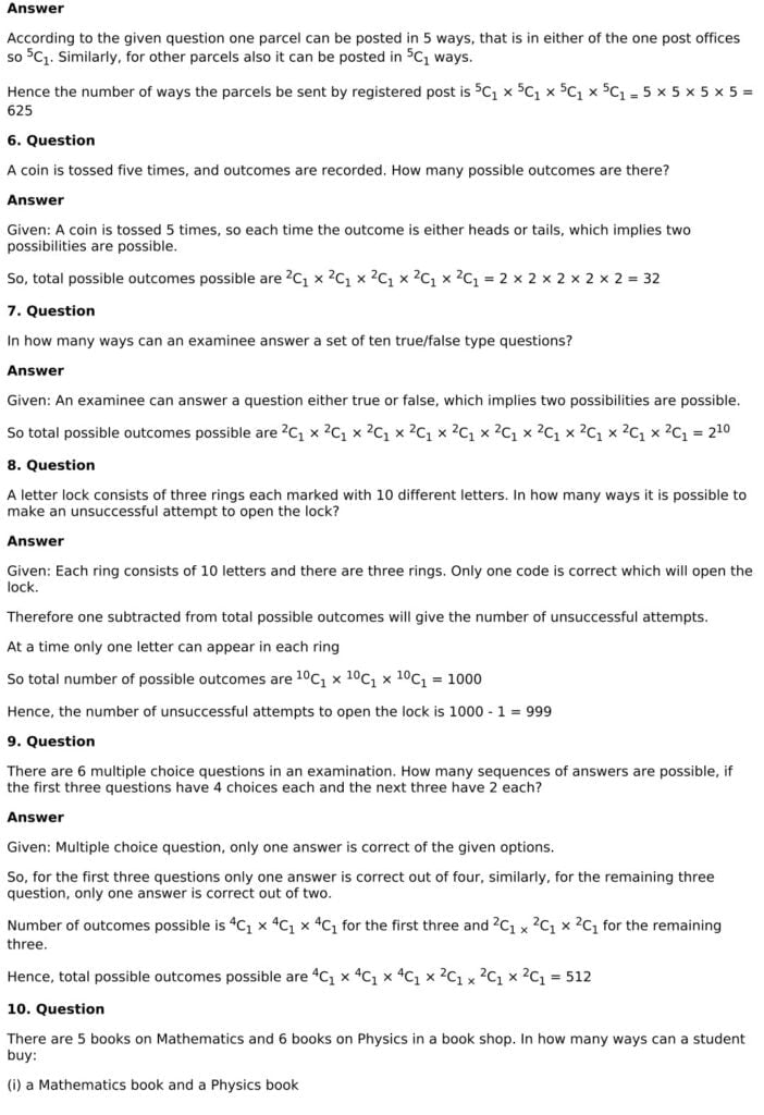 RD Sharma Solutions for Class 11 Maths Chapter 16 Permutations 11 RD Sharma Chapter 16 Exercise 16.2 - 03