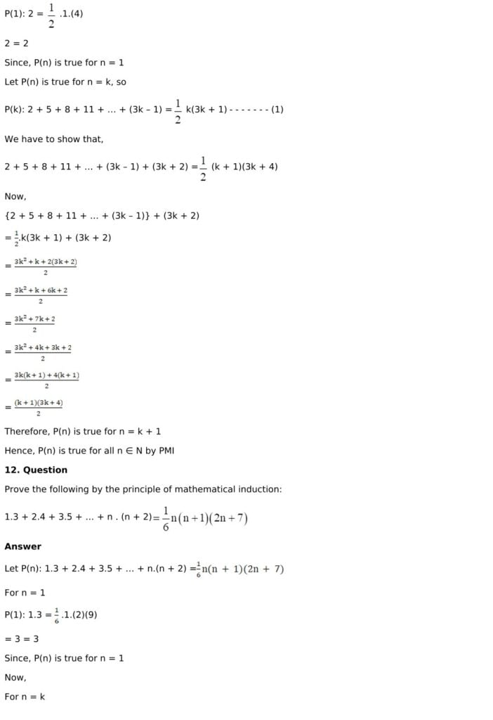 RD Sharma Solutions for Class 11 Maths Chapter 12 Mathematical Induction 12 RD Sharma Chapter 12 Exercise 12.2 - 09