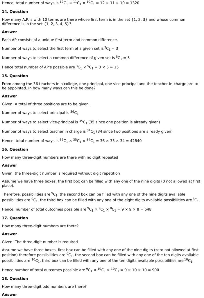 RD Sharma Solutions for Class 11 Maths Chapter 16 Permutations 13 RD Sharma Chapter 16 Exercise 16.2 - 05