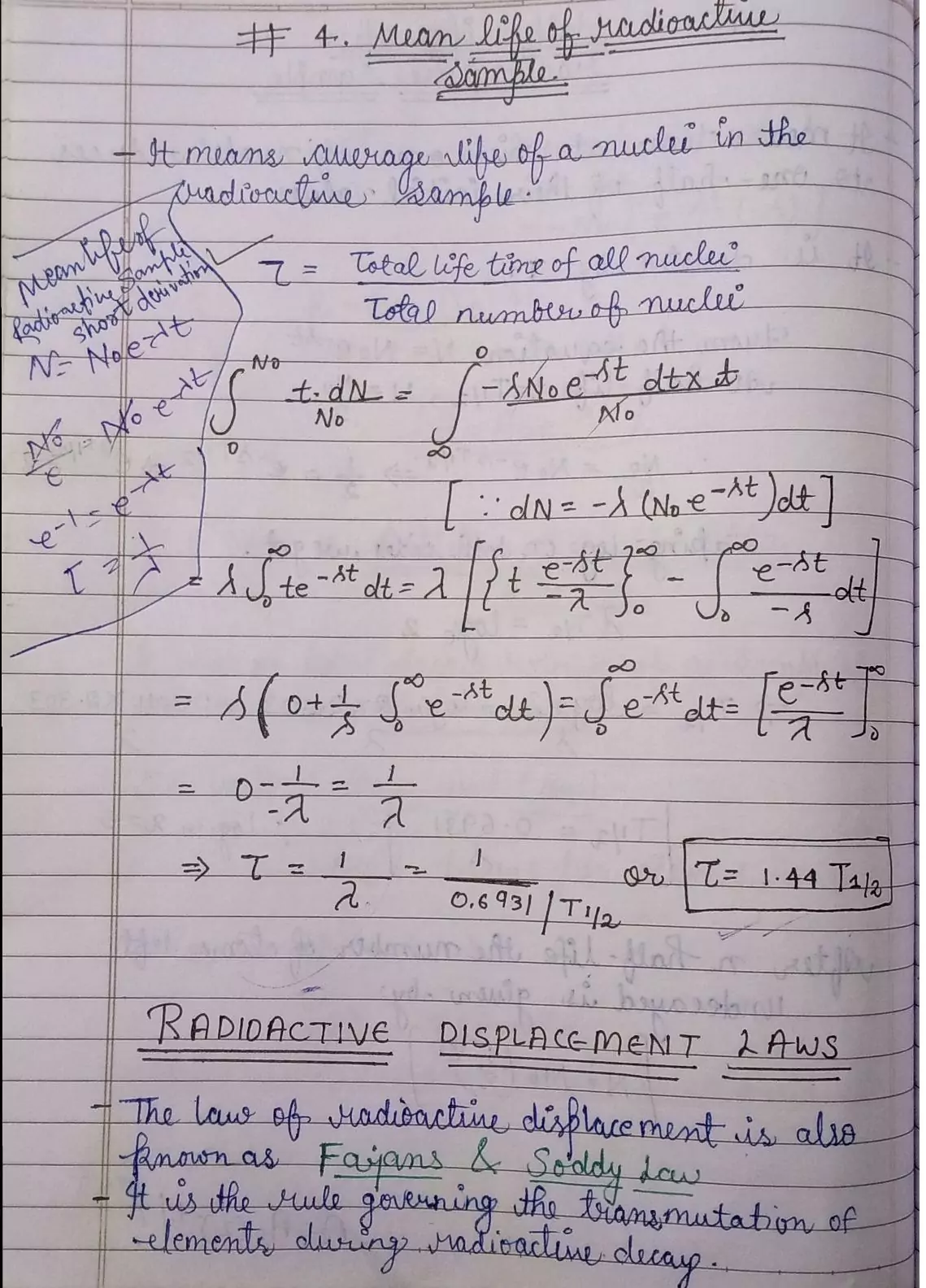 Nuclei Class 12 Physics Chapter 13 Notes (Handwritten Notes PDF Download) 12 Class 12 Physics Chapter 13 Notes 012