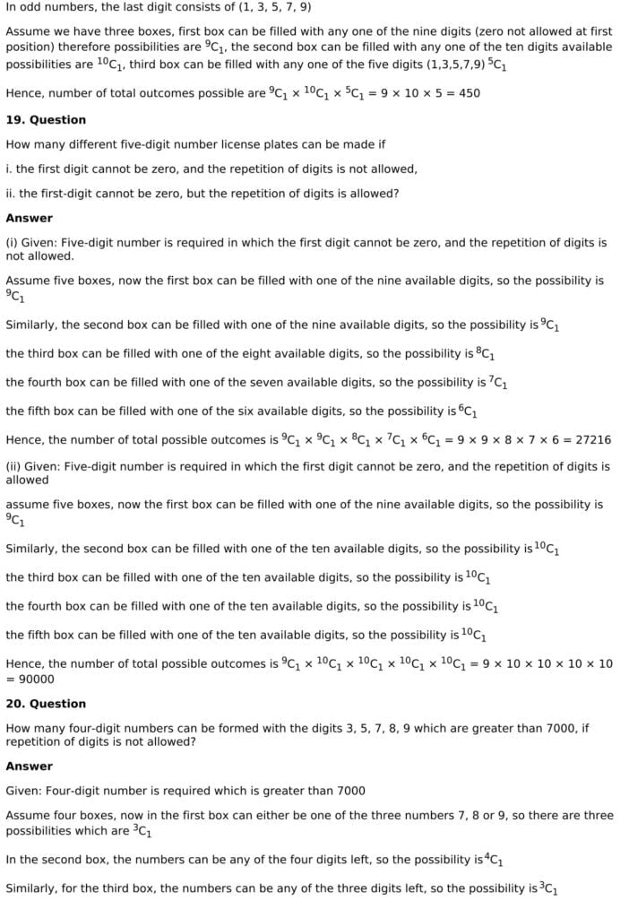 RD Sharma Solutions for Class 11 Maths Chapter 16 Permutations 14 RD Sharma Chapter 16 Exercise 16.2 - 06
