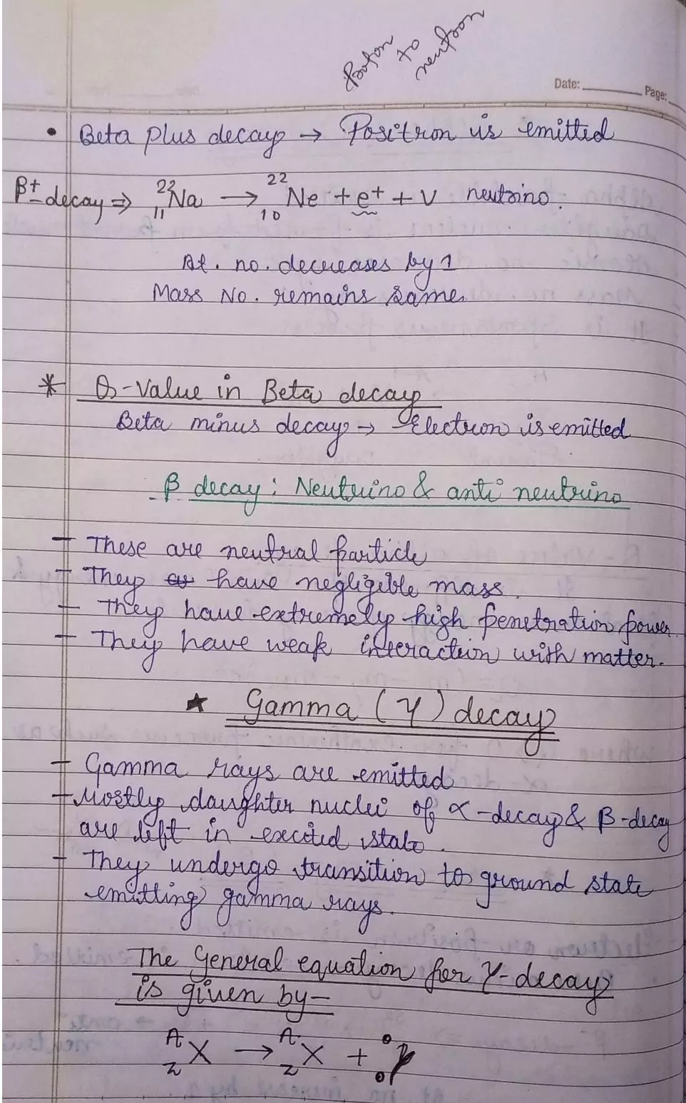 Nuclei Class 12 Physics Chapter 13 Notes (Handwritten Notes PDF Download) 14 Class 12 Physics Chapter 13 Notes 014
