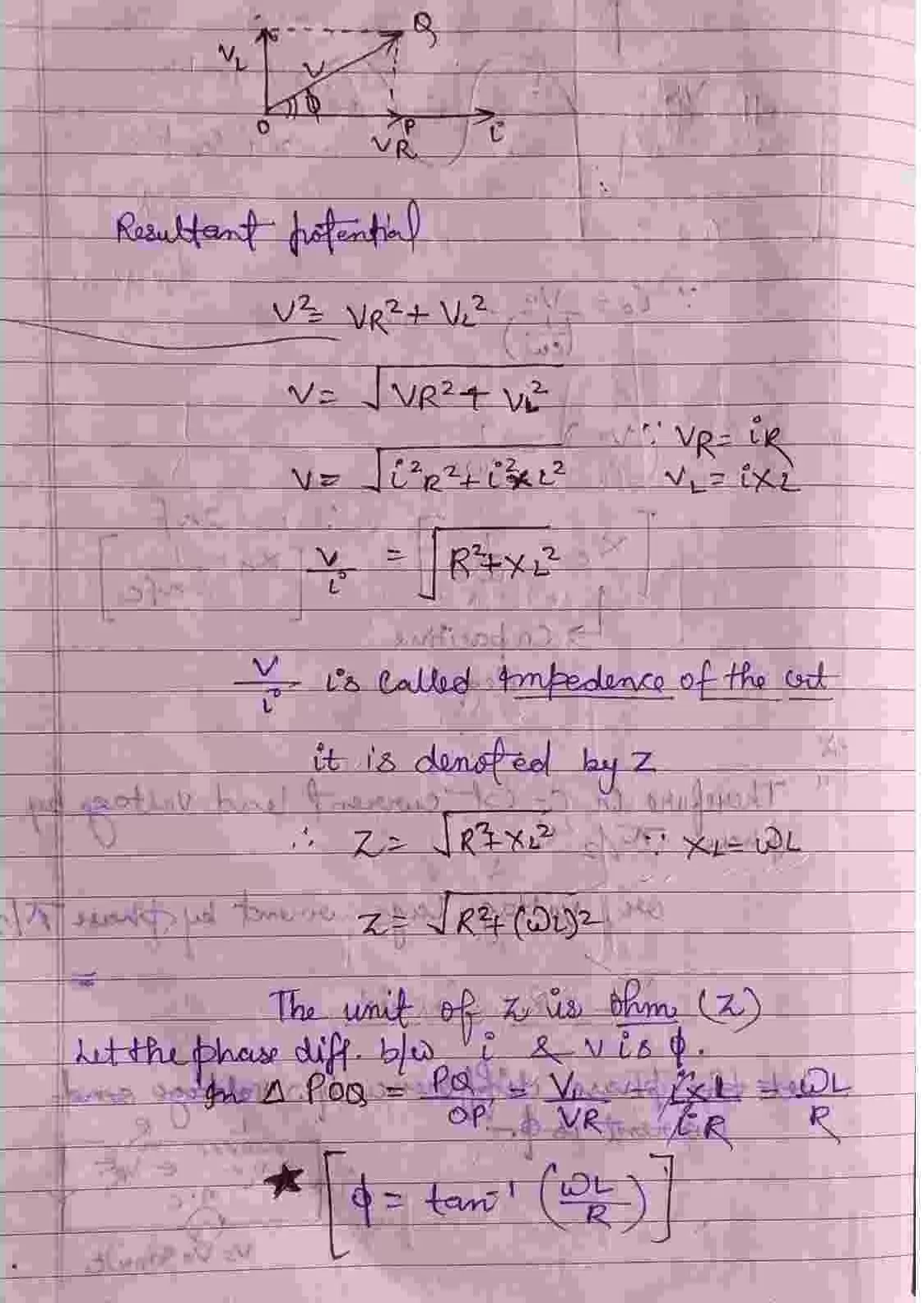 Alternating Current Class 12 Physics Chapter 7 Notes (Handwritten Notes PDF Download) 15 Class 12 Physics Chapter 7 Notes 015