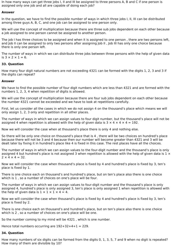 RD Sharma Solutions for Class 11 Maths Chapter 16 Permutations 19 RD Sharma Chapter 16 Exercise 16.2 - 11
