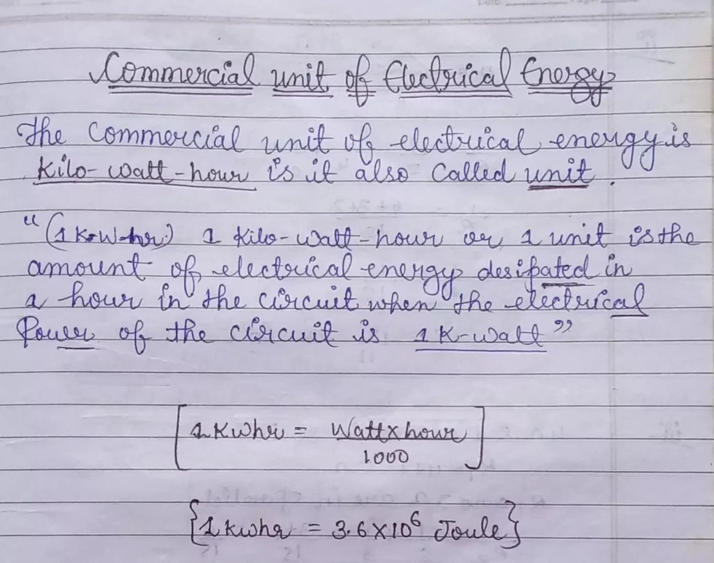 Current Electricity Class 12 Physics Chapter 3 Notes (Handwritten Notes PDF Download) 18 Class 12 Physics Chapter 3 Notes 018