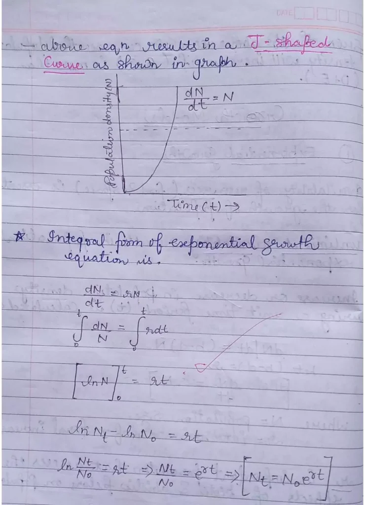 Organisms and Populations Class 12 Biology Chapter 13 Notes (Handwritten Notes PDF Download) 21 Class 12 Biology Chapter 13 Notes 021