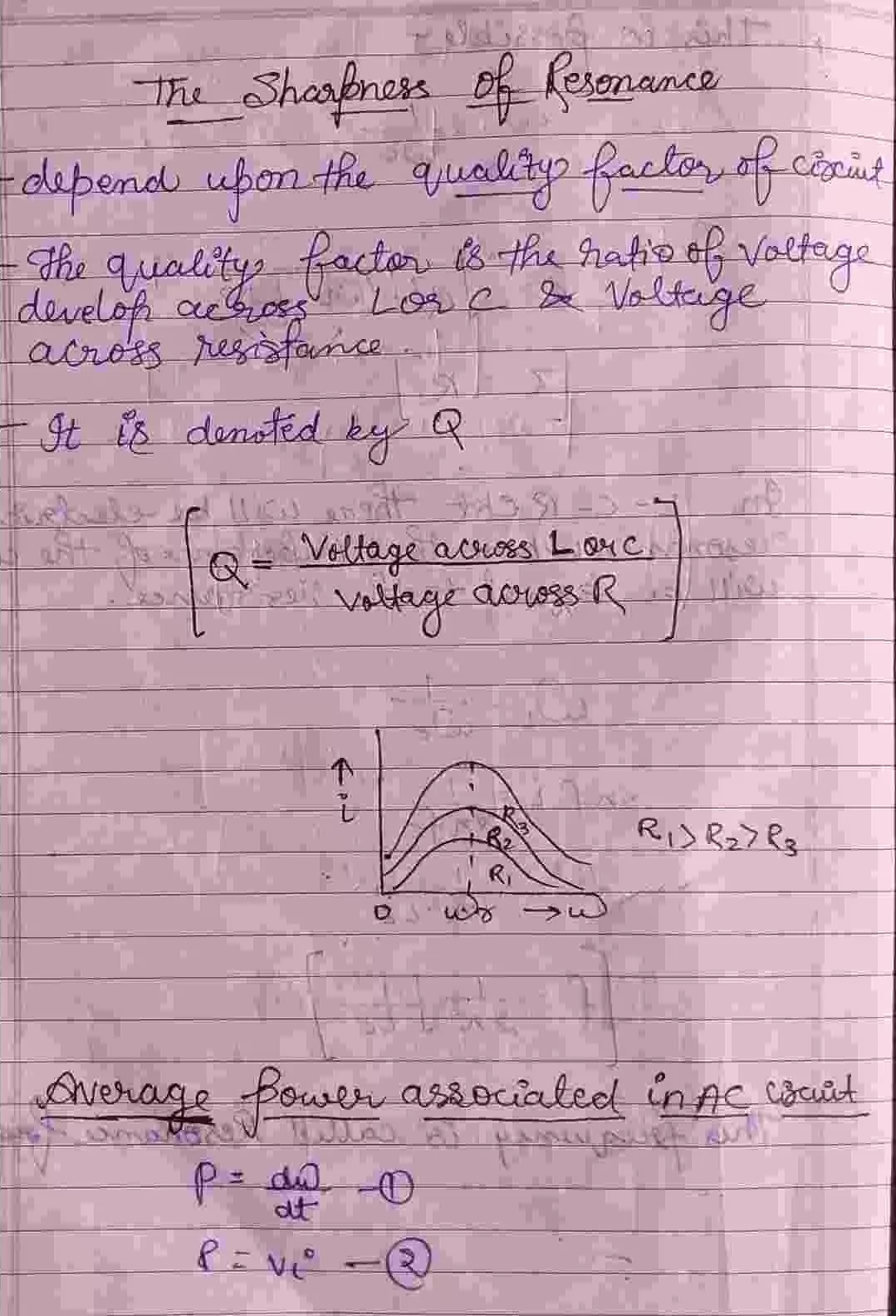Alternating Current Class 12 Physics Chapter 7 Notes (Handwritten Notes PDF Download) 21 Class 12 Physics Chapter 7 Notes 021