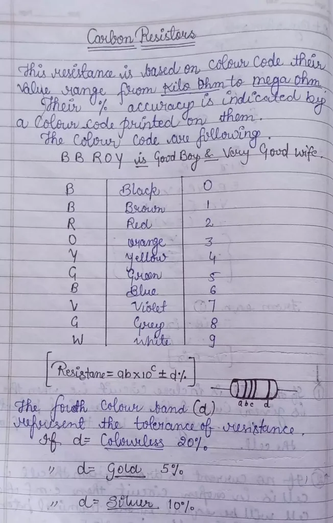 Current Electricity Class 12 Physics Chapter 3 Notes (Handwritten Notes PDF Download) 22 Class 12 Physics Chapter 3 Notes 022