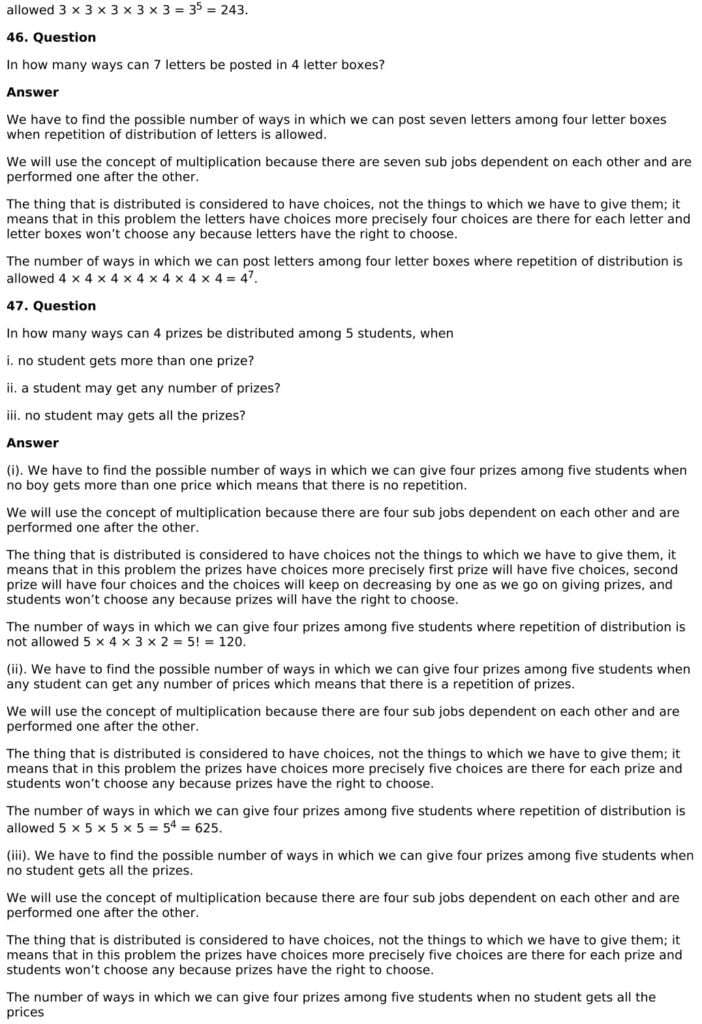 RD Sharma Solutions for Class 11 Maths Chapter 16 Permutations 24 RD Sharma Chapter 16 Exercise 16.2 - 16