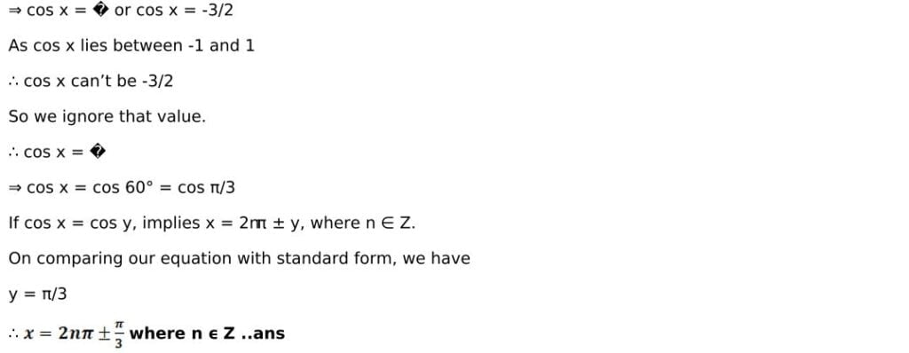 RD Sharma Solutions for Class 11 Maths Chapter 11 Trigonometric Equations 21 RD Sharma Class 11 Chapter 11 Exercise 11.1 - 21