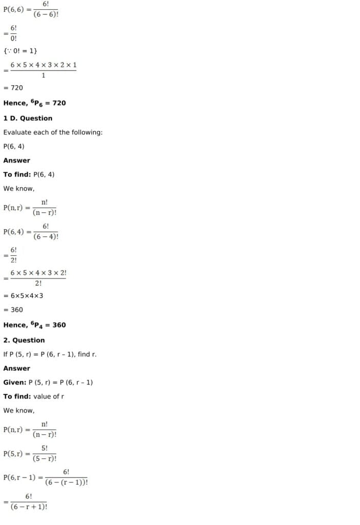 RD Sharma Solutions for Class 11 Maths Chapter 16 Permutations 28 RD Sharma Chapter 16 Exercise 16.3 - 03