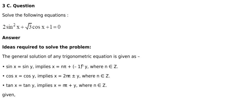 RD Sharma Solutions for Class 11 Maths Chapter 11 Trigonometric Equations 23 RD Sharma Class 11 Chapter 11 Exercise 11.1 - 23