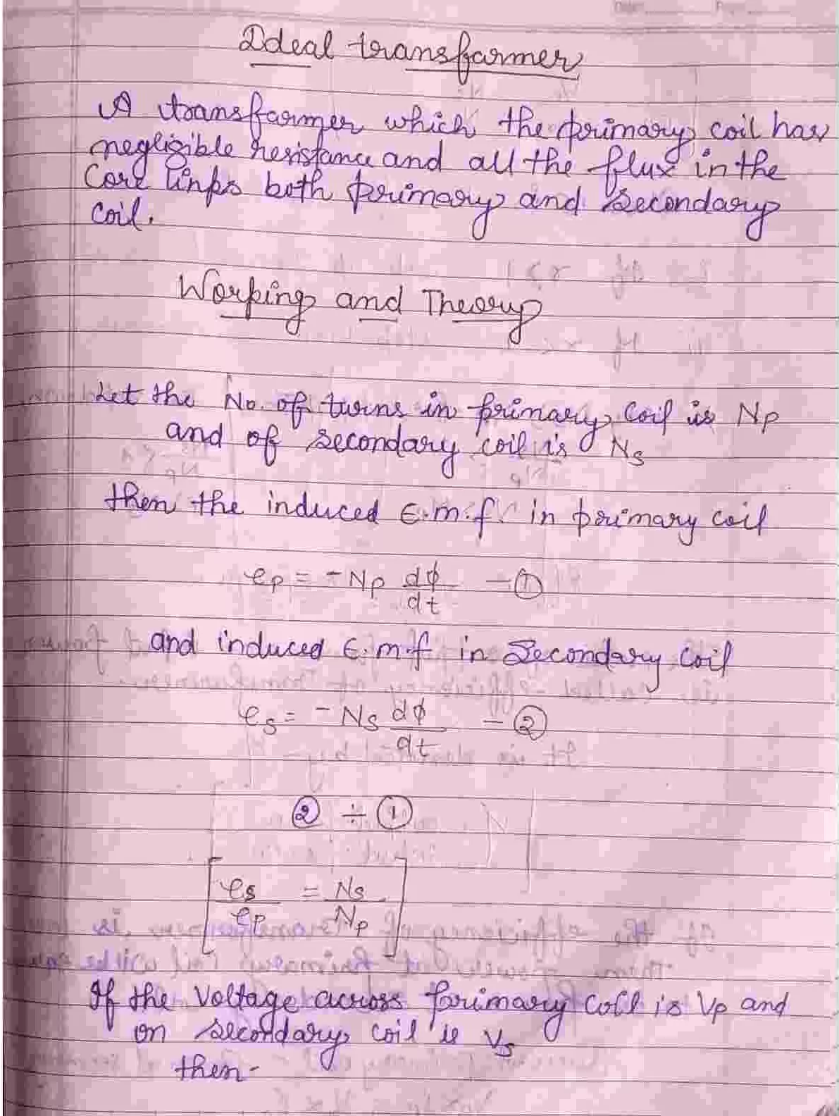 Alternating Current Class 12 Physics Chapter 7 Notes (Handwritten Notes PDF Download) 29 Class 12 Physics Chapter 7 Notes 027