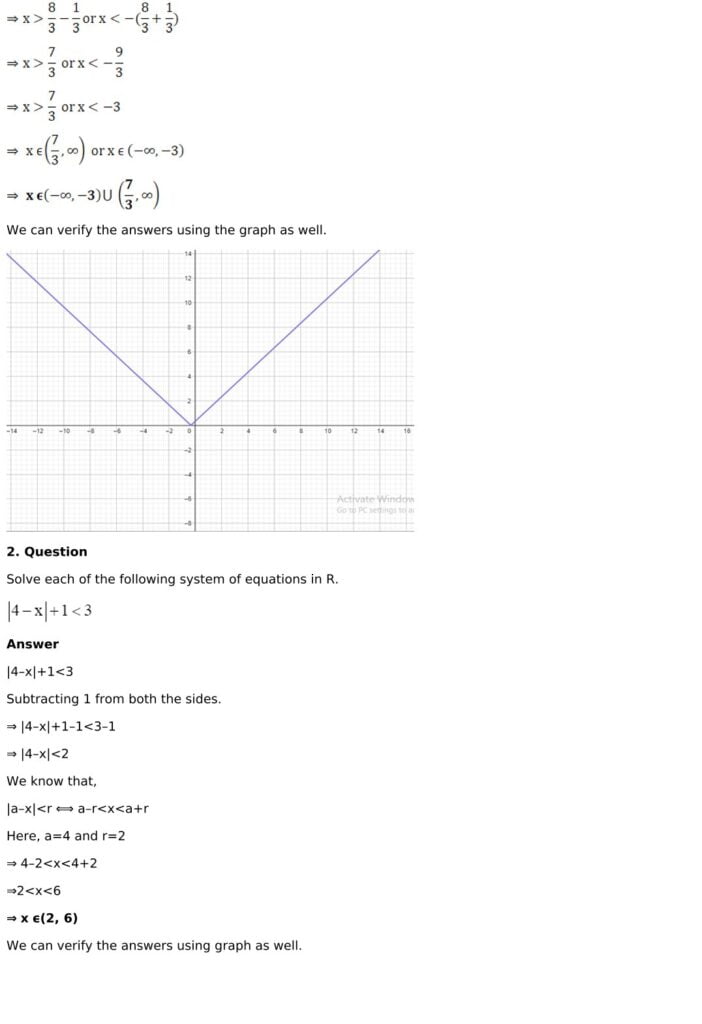 RD Sharma Solutions for Class 11 Maths Chapter 15 Linear Inequations 39 RD Sharma Chapter 15 Exercise 15.3 - 02
