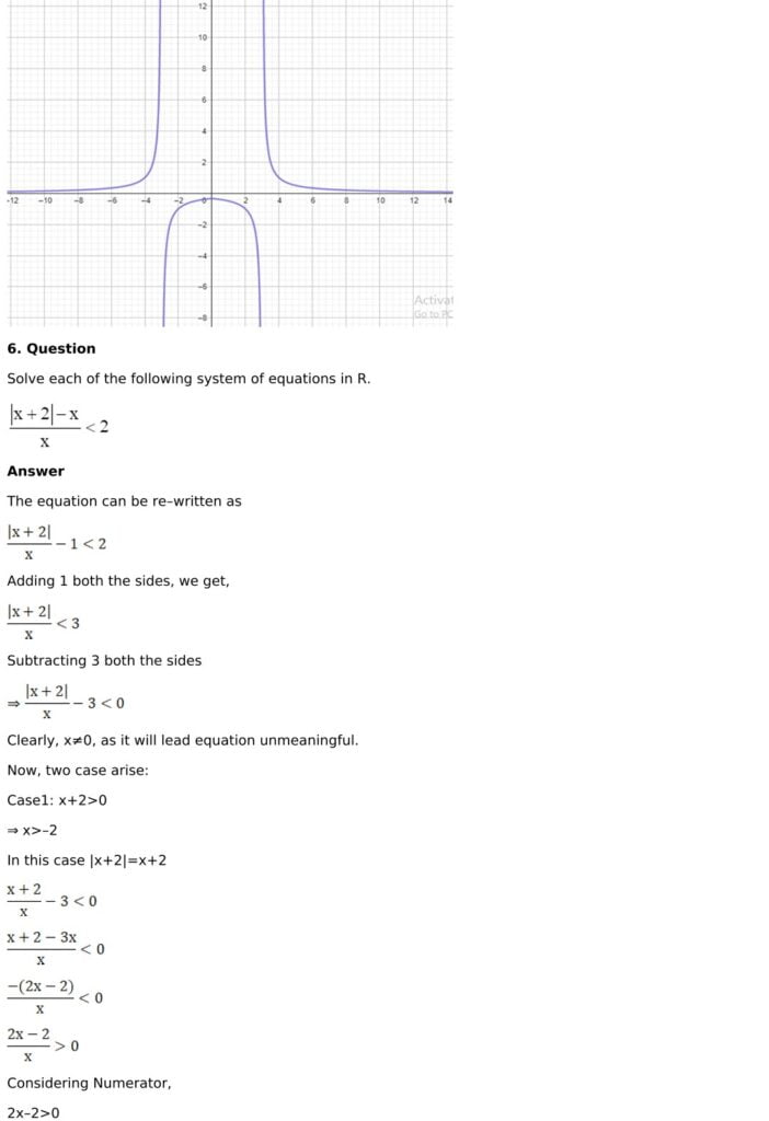 RD Sharma Solutions for Class 11 Maths Chapter 15 Linear Inequations 43 RD Sharma Chapter 15 Exercise 15.3 - 06