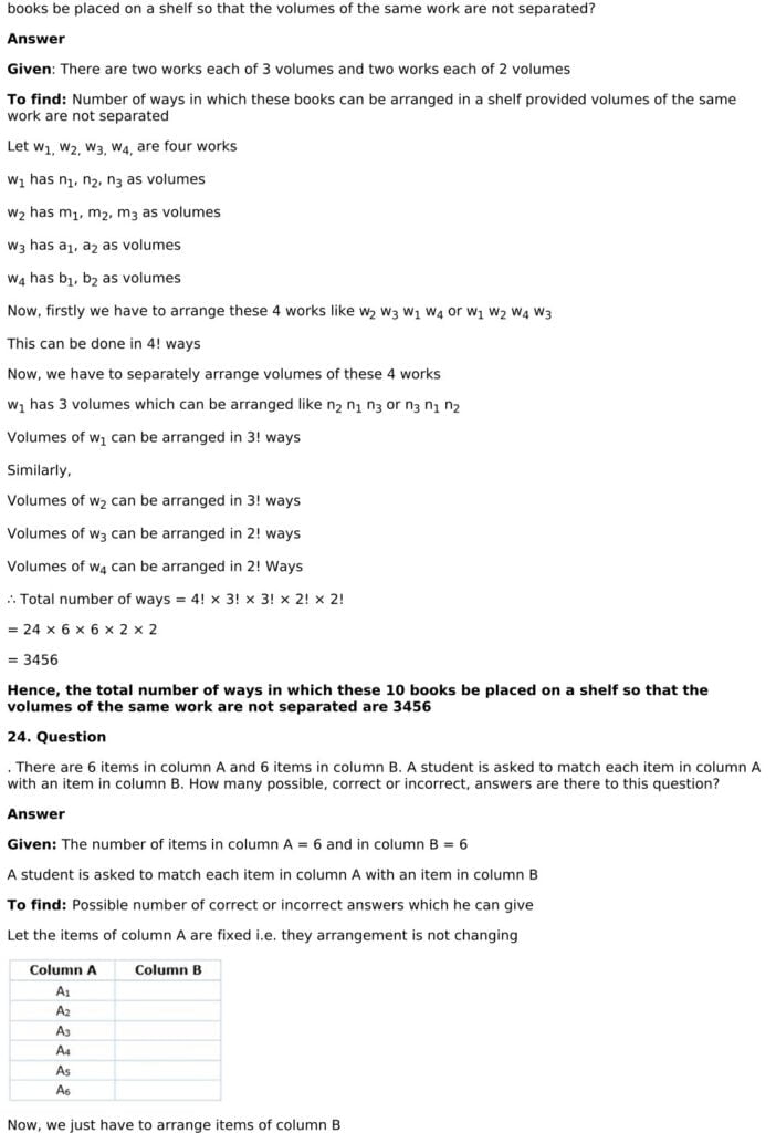 RD Sharma Solutions for Class 11 Maths Chapter 16 Permutations 44 RD Sharma Chapter 16 Exercise 16.3 - 19