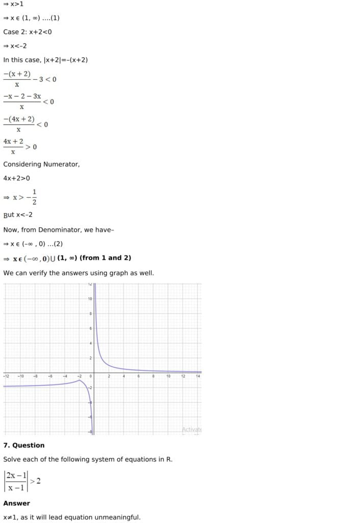 RD Sharma Solutions for Class 11 Maths Chapter 15 Linear Inequations 44 RD Sharma Chapter 15 Exercise 15.3 - 07