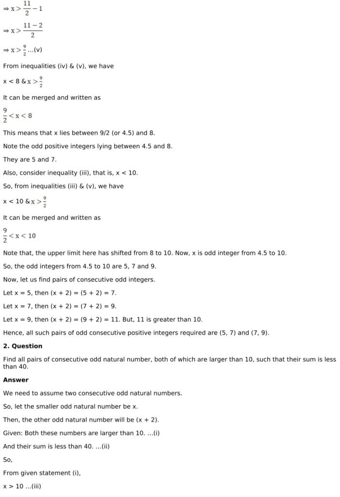 RD Sharma Solutions for Class 11 Maths Chapter 15 Linear Inequations 54 RD Sharma Chapter 15 Exercise 15.4 - 02