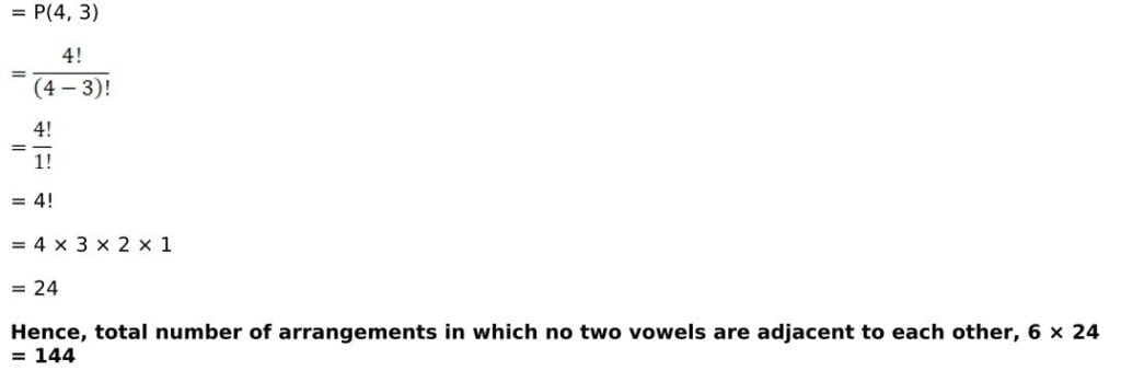 RD Sharma Solutions for Class 11 Maths Chapter 16 Permutations 53 RD Sharma Chapter 16 Exercise 16.3 - 28