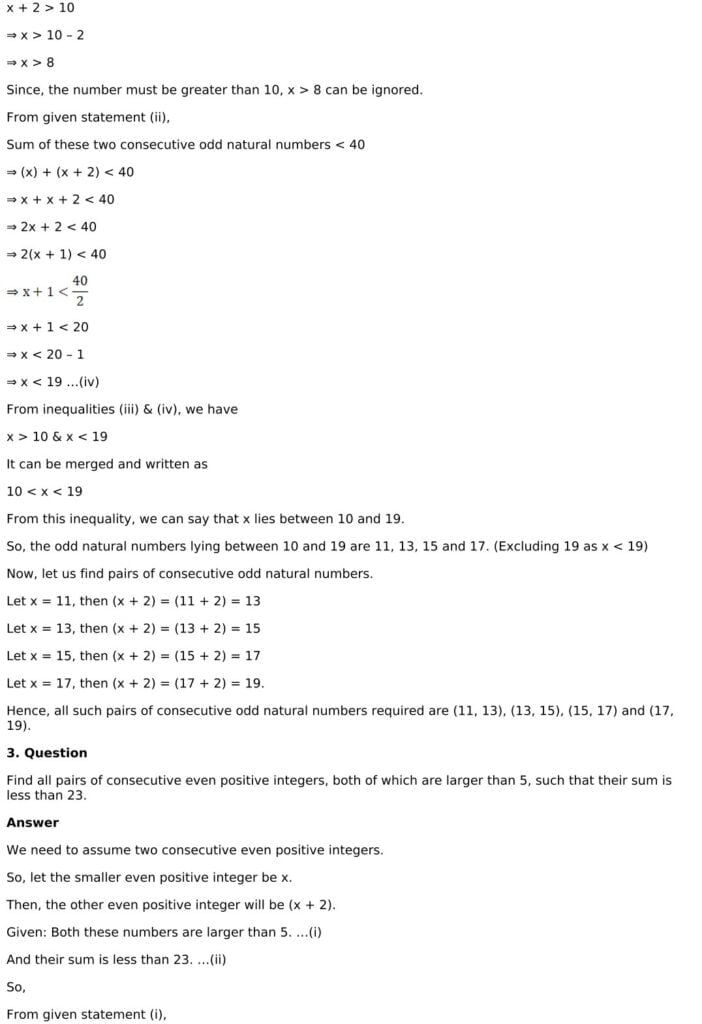 RD Sharma Solutions for Class 11 Maths Chapter 15 Linear Inequations 55 RD Sharma Chapter 15 Exercise 15.4 - 03