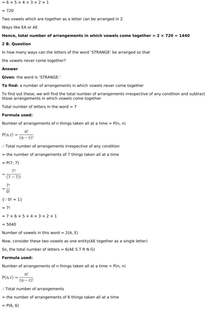 RD Sharma Solutions for Class 11 Maths Chapter 16 Permutations 56 RD Sharma Chapter 16 Exercise 16.4 - 03