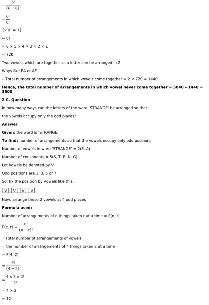 RD Sharma Solutions for Class 11 Maths Chapter 16 Permutations 57 RD Sharma Chapter 16 Exercise 16.4 - 04
