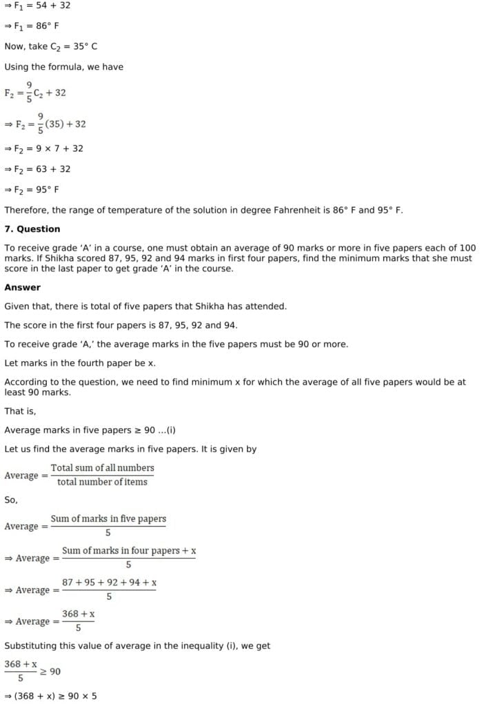 RD Sharma Solutions for Class 11 Maths Chapter 15 Linear Inequations 59 RD Sharma Chapter 15 Exercise 15.4 - 07