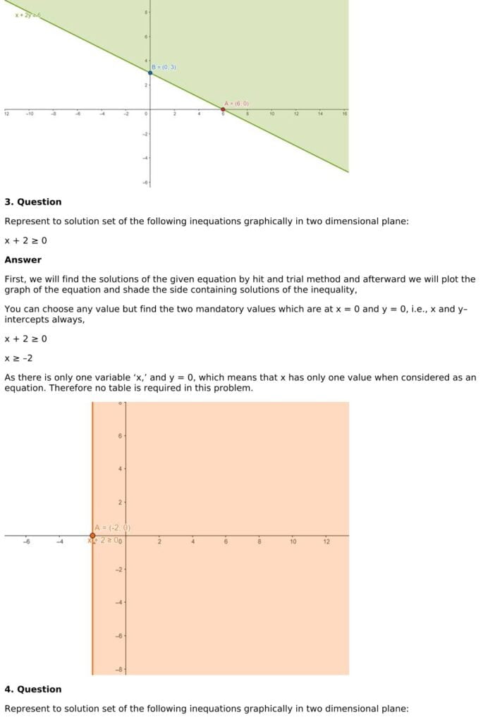 RD Sharma Solutions for Class 11 Maths Chapter 15 Linear Inequations 68 RD Sharma Chapter 15 Exercise 15.5 - 03