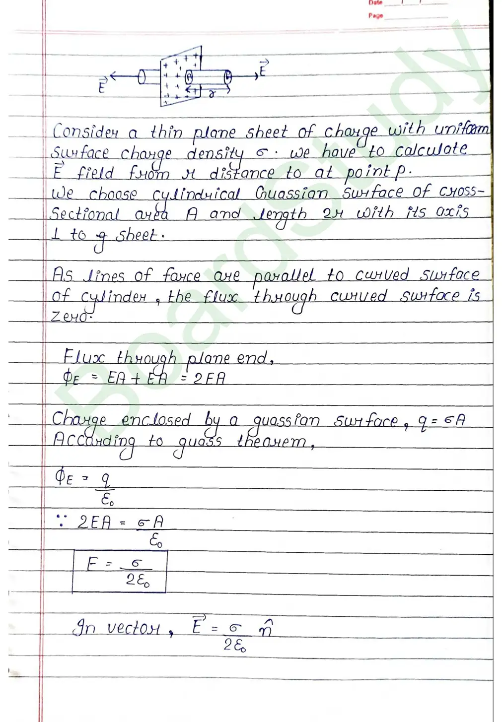Electric Charges and Fields Class 12 Physics Chapter 1 Notes (Handwritten Notes PDF Download) 29 1. Electric charge and field_page-0029